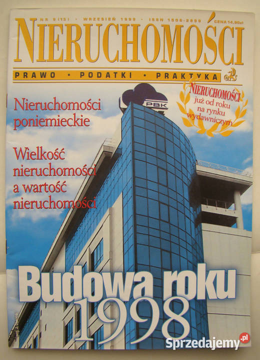 NIERUCHOMOŚCI Prawo Podatki Praktyka 7 11 1999 Limanowa