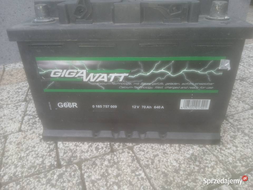Akumulator maxgear 70ah 640a mazowieckie Radom