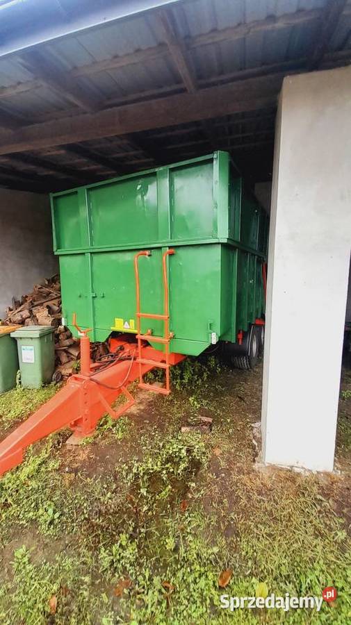 Przyczepa skorupowa Agromet Warfama 13t łódzkie Sieradz