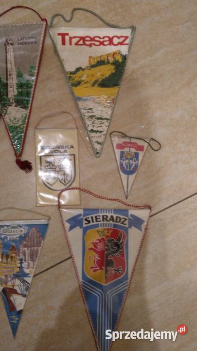 PRL antyk proporczyk proporczyki Sieradz