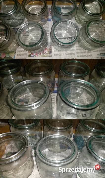 Słoik słoiki słój słoje Wecka wek weki 9 słoików