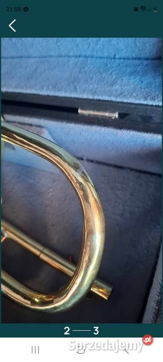 Trąbka Amati koncertową in B z obrotowymi Strumień