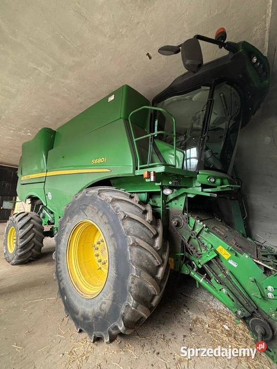 Kombajn zbożowy John Deere S680 2016 24501730 nieuszkodzony dolnośląskie Nowa Ruda