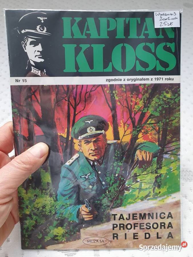 Kapitan Kloss zestaw 6 komiksów wyd Muza 2001