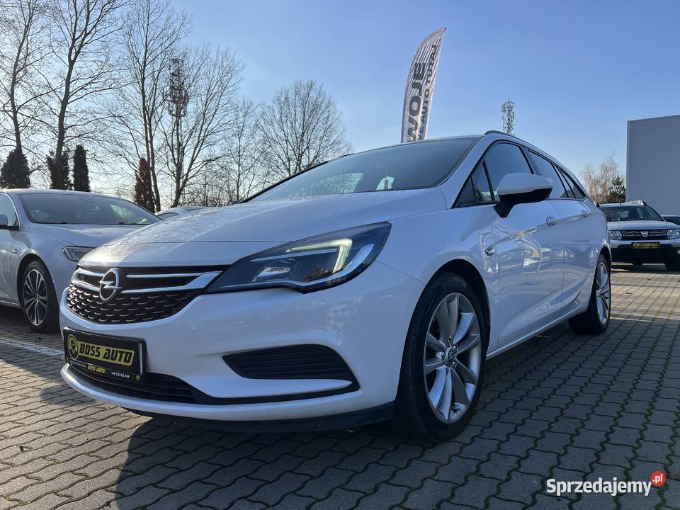 Opel Astra 2016 biały Astra mazowieckie Warszawa