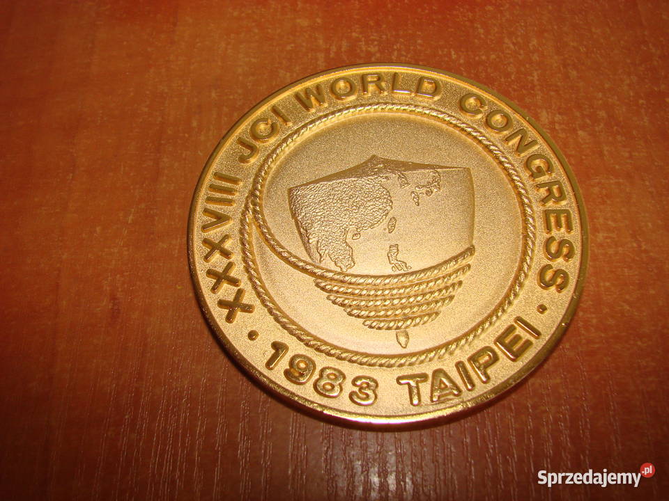 JCI 1983 Taipei pamiątkowy medal