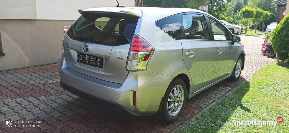 Toyota Prius Plus 2016 nieuszkodzony śląskie Konary