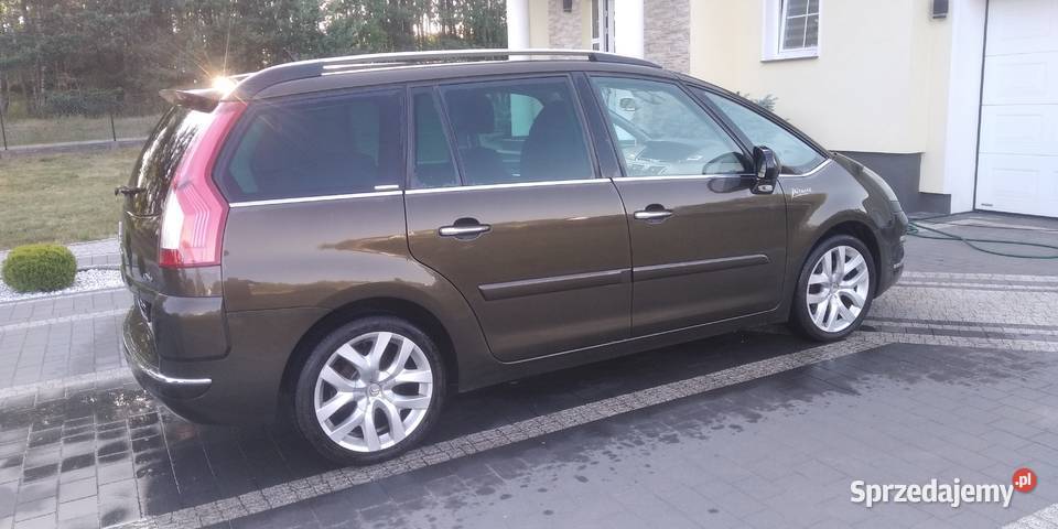 Citroen C4 grand Picasso 20hdi exlusiv brązowy pomorskie