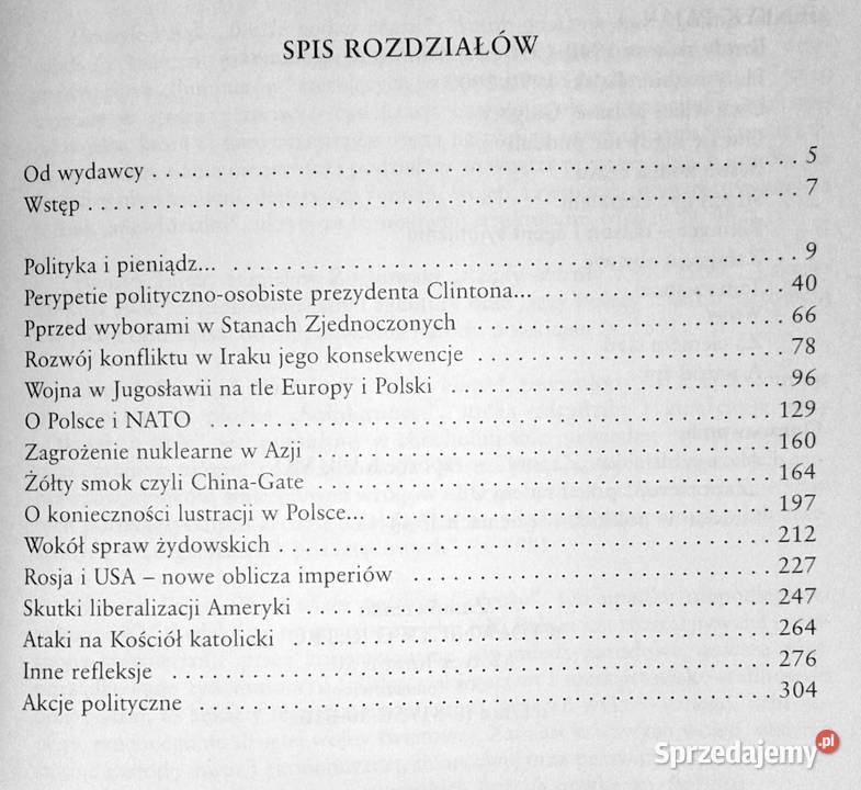 Na gorąco Komentarze polityczne z USA z lat miękka lubelskie Chełm sprzedam