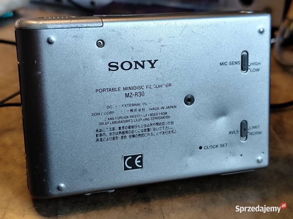 Walkman MD Sony MZR30