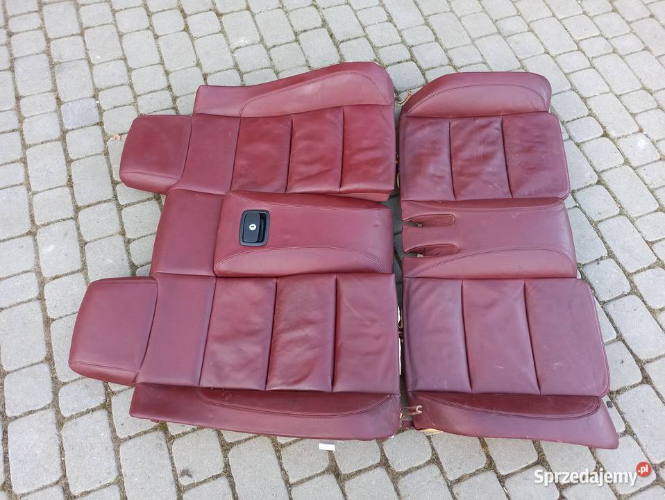 VW EOS Podłokietnik Oparcie kanapy tył SKÓRA Bolesławiec