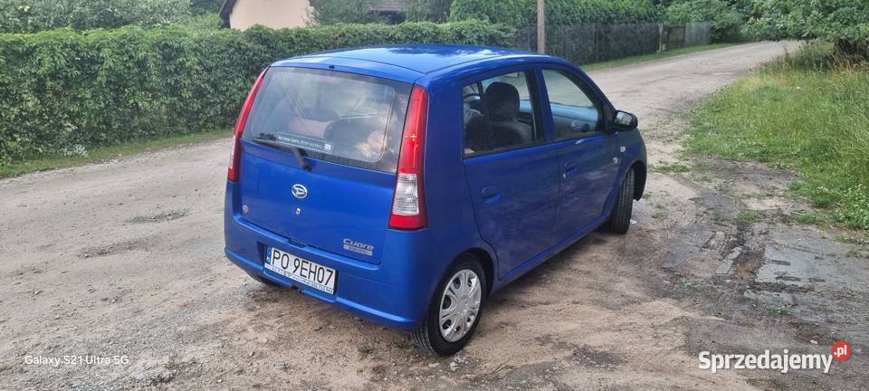 DAIHATSU Cuore 2006 10 Benz Klima przebieg 56 Dąbrówka
