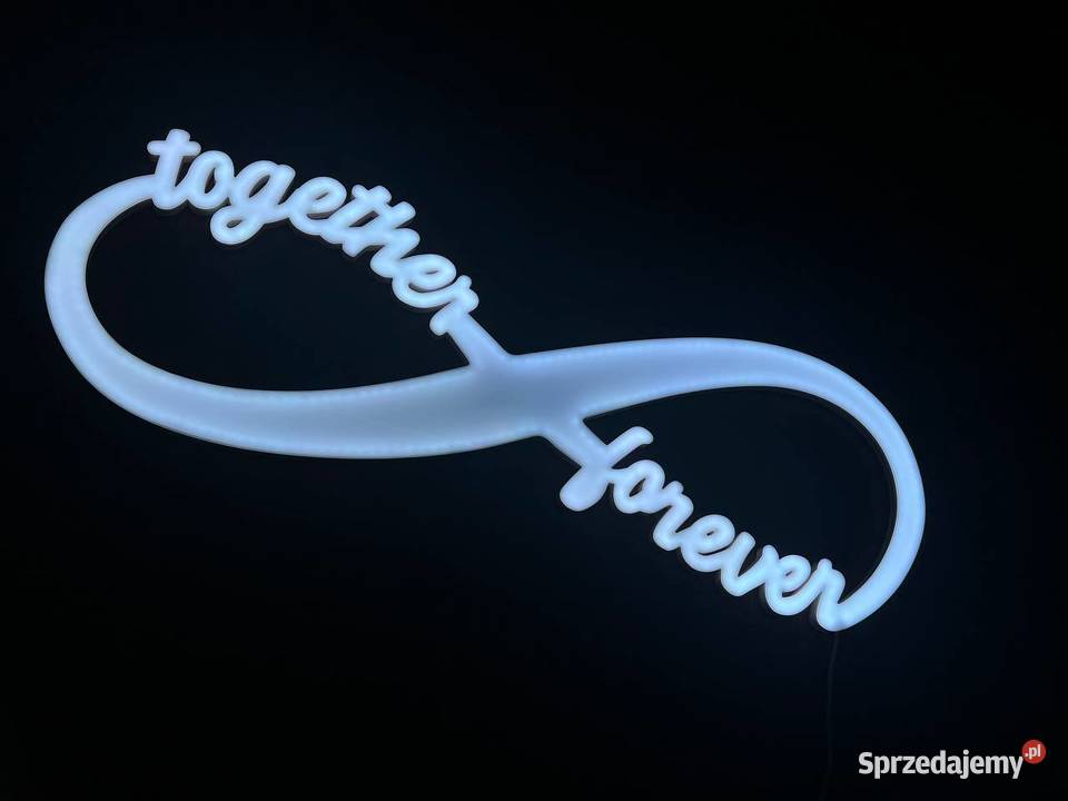 Ledon Neon Napis Together Forever znak