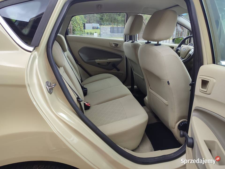 Ford Fiesta MK7 125 Benzyna Ghia Titanum Jasne Fiesta wielkopolskie Turek
