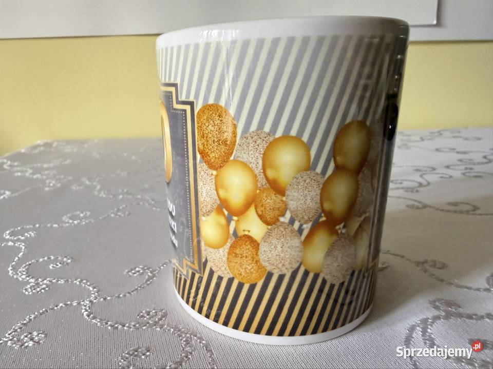 Kubek Ceramiczny 50 Urodziny 300ml Prezent na 50 Kubki Czerwionka-Leszczyny