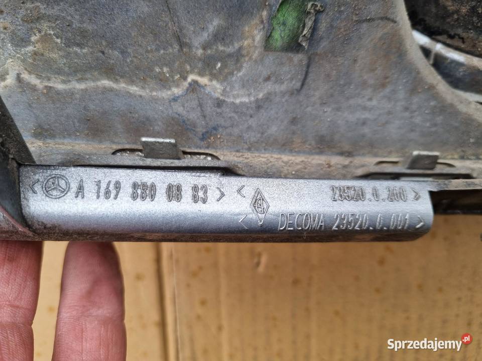 GRILL ATRAPA MERCEDES W169 W245 A1698800883