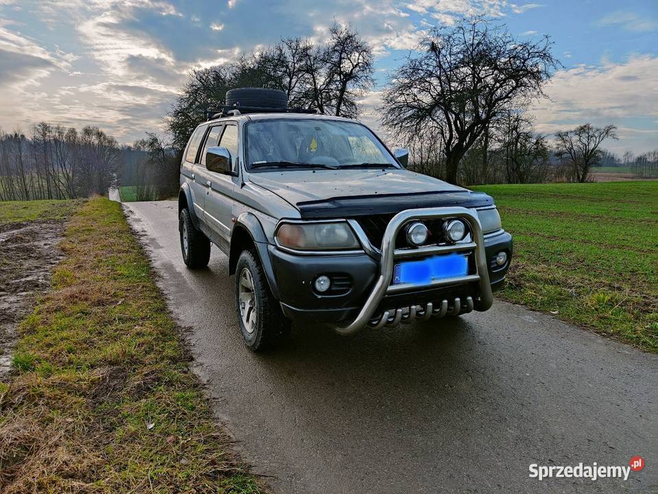 Mitsubishi Pajero Sport 4x4 30 V6 LPG 2001r elektryczne szyby Bogoria