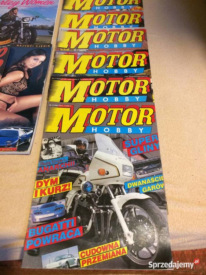 Motor hobby Auto Swiat Classic Harley woman Auto Zielonka