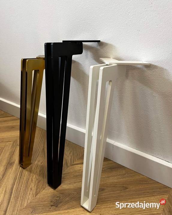 Czarna Noga metalowe Nogi loft Stolik kawowy 70 Bochnia