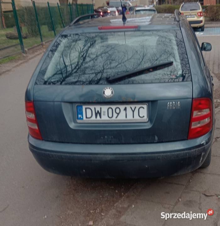 Skoda fabia 14tdi kombi OC 032027r 439000km Fabia Wrocław