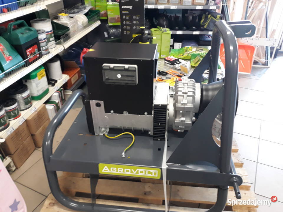 Agregat Prądotwórczy 15kVA AVR pod wałek WOM łódzkie Wieluń