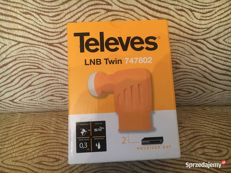 Konwerter televes twin LNB 0,3dB HD