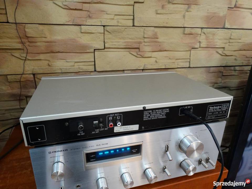 Tuner radiowy cyfrowy Technics ST610 srebrny Jasło
