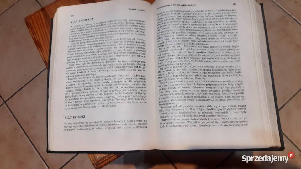 Książka Zarys dziejów religi twarda lubelskie Janów Lubelski sprzedam