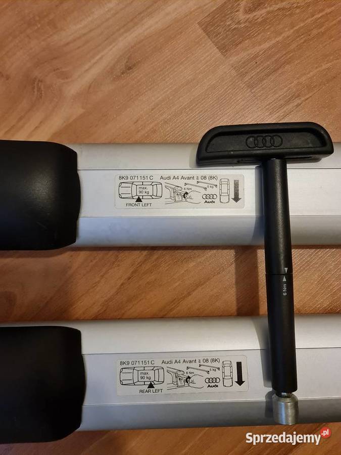 BagażnikBelki dachowe Audi A4 B8 Avant