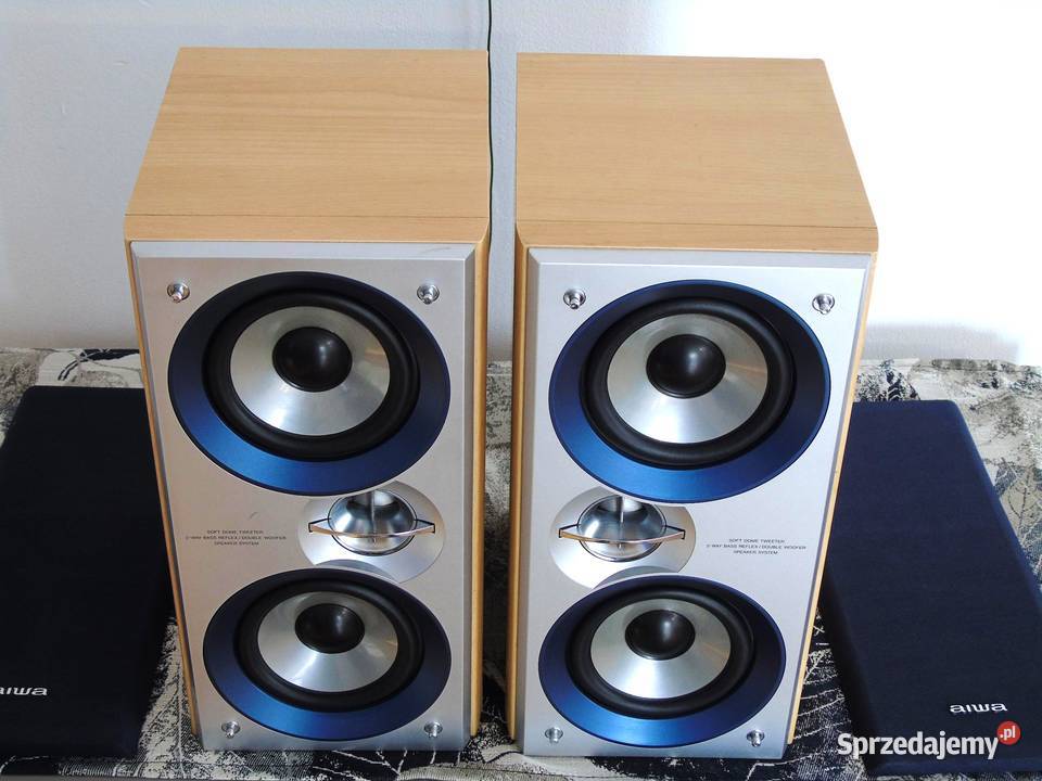 Kolumny Aiwa SXLM99 świetne stereo DOSTAWA Słuchawki i głośniki podkarpackie sprzedam