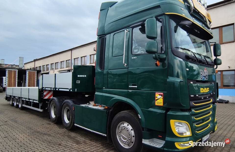 Naczepa 3 osiowa niskopodwoziowa burtowa nowa wielkopolskie Poznań