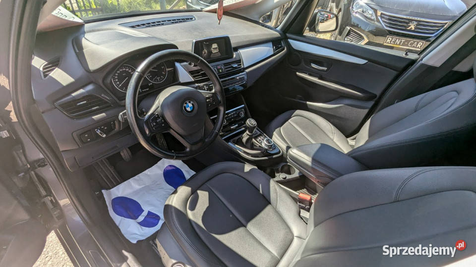 BMW 216 15D ACTIVE TOURER OPŁACONY Bezwypadkowy klimatyzacja BMW Motoryzacja