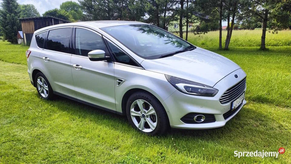 Ford S Titanium Zadbany Asystent park Czytnik srebrny lubelskie Wysokie sprzedam