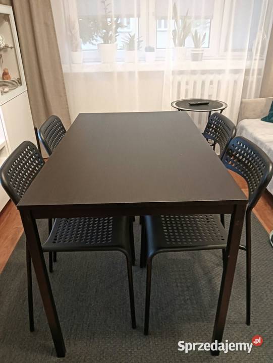 Stół i krzesła IKEA TREND komplet Stoły z krzesłami Chrzanów