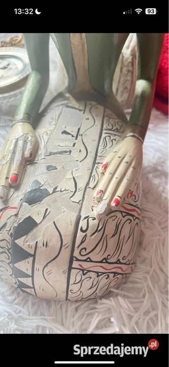 2 drewniane figurk z Jawy Zielona Góra