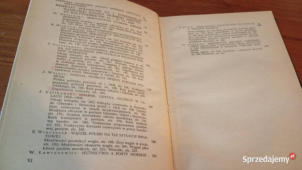 Specjalizacja polskich portów morskich protokół