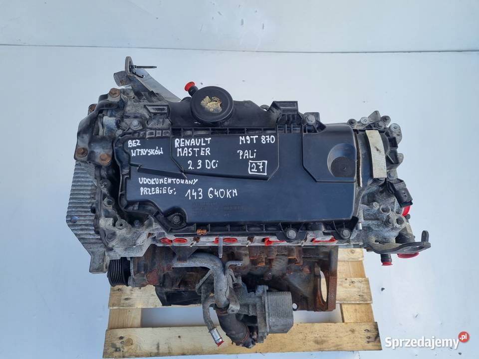 SILNIK Renault Master III 23 DCI udokumentowane Silniki kompletne Janów