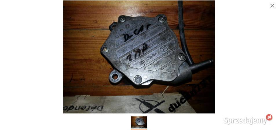 pompa vacum LUK toyota avensis 22d4d dcat Jelcz-Laskowice