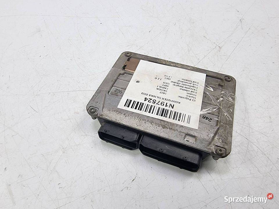 KOMPUTER SILNIKA ECU SKODA FABIA I 03D906032F Lipno sprzedam