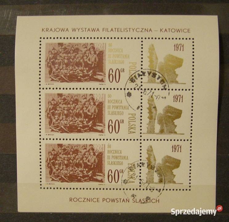 Znaczki pocztowe Polska Bloczek 14 Łódź sprzedam