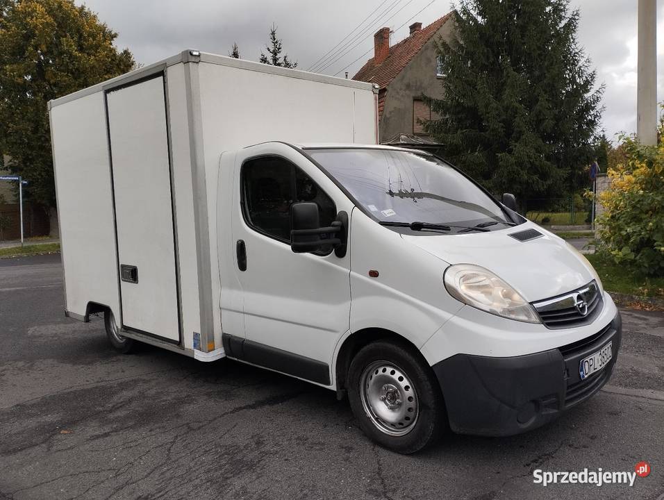 Renault Trafic Opel Vivaro 2008 kontener Wołów