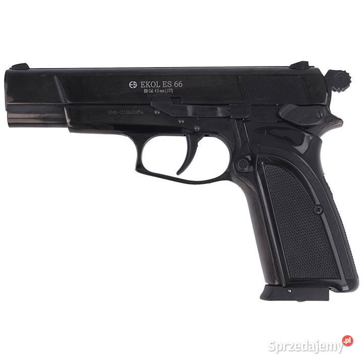 Pistolet wiatrówka Voltran Ekol ES 66 Black 45 Sporty strzeleckie i myślistwo Warszawa