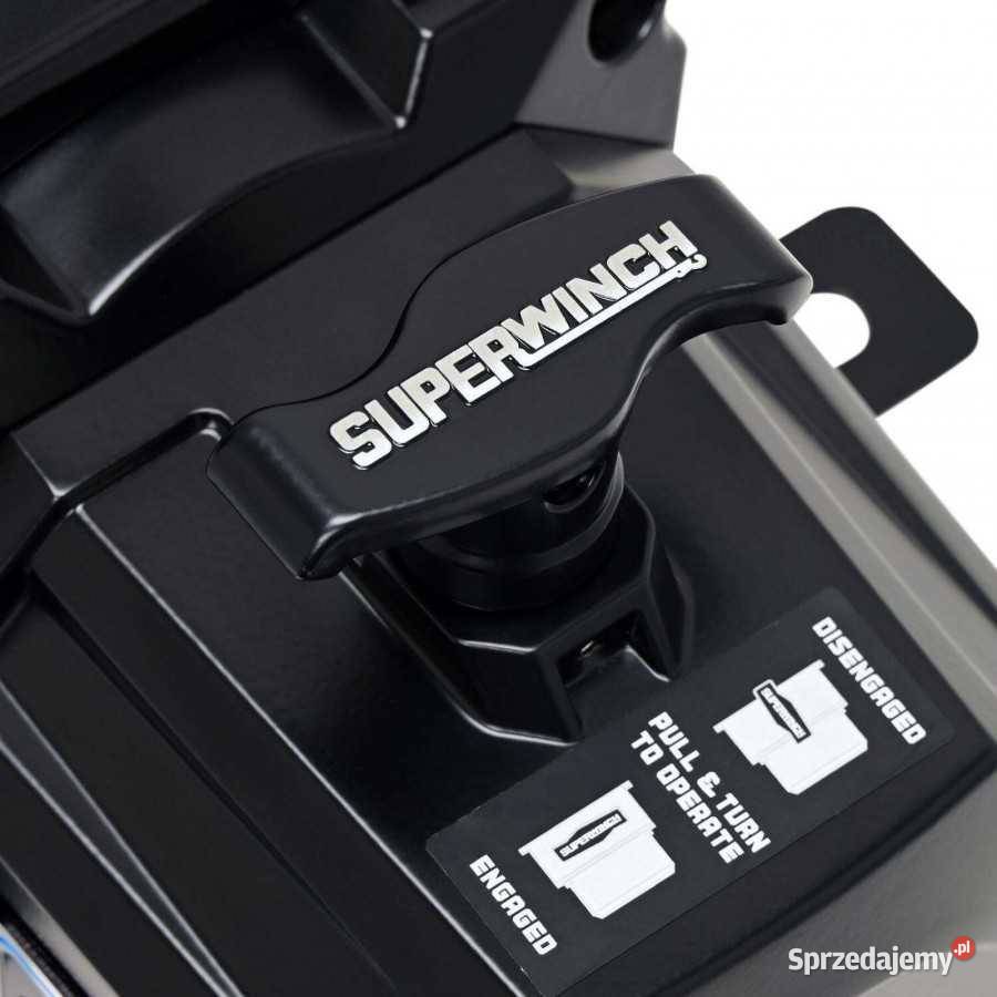Wyciągarka elektryczna Superwinch 12V liną Pasłęk