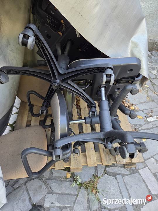 krzesło obrotowe fotel obrotowy 4sztuki z Wąchock