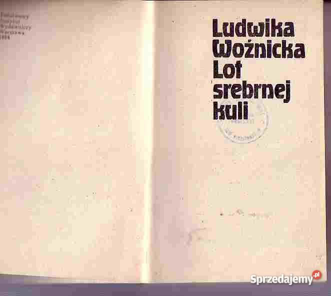 3192 LOT SREBRNEJ KULI LUDWIKA WOŹNICKA Czyrna