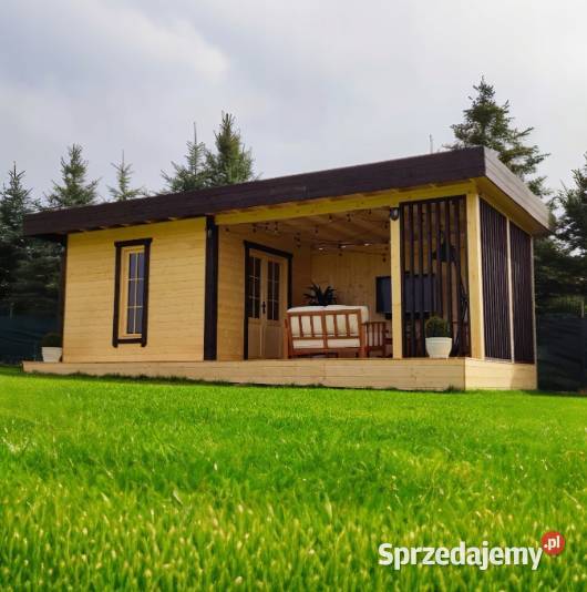 Domek ogrodowy Drewnolandia 800 x 350