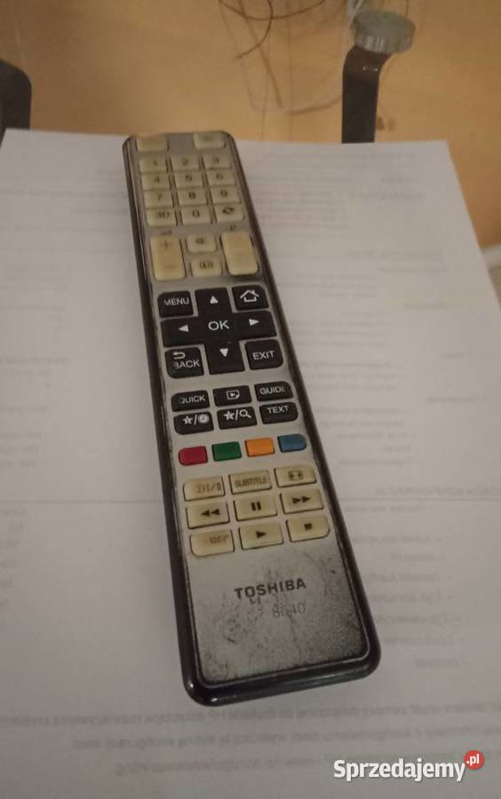 Sprzedam Sprawny Pilot Toshiba CT8040 Orginalny Golub-Dobrzyń