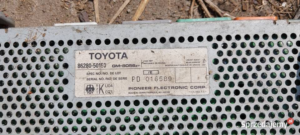 Lexus LS 400 ls400 8628050150 pioneer wzmacniacz osobowe Byków