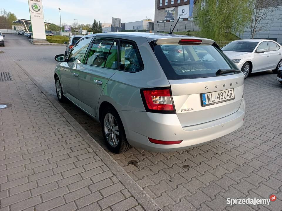 Skoda Fabia Ambition 10 MPILPGSalon pełna srebrny śląskie Bielsko-Biała