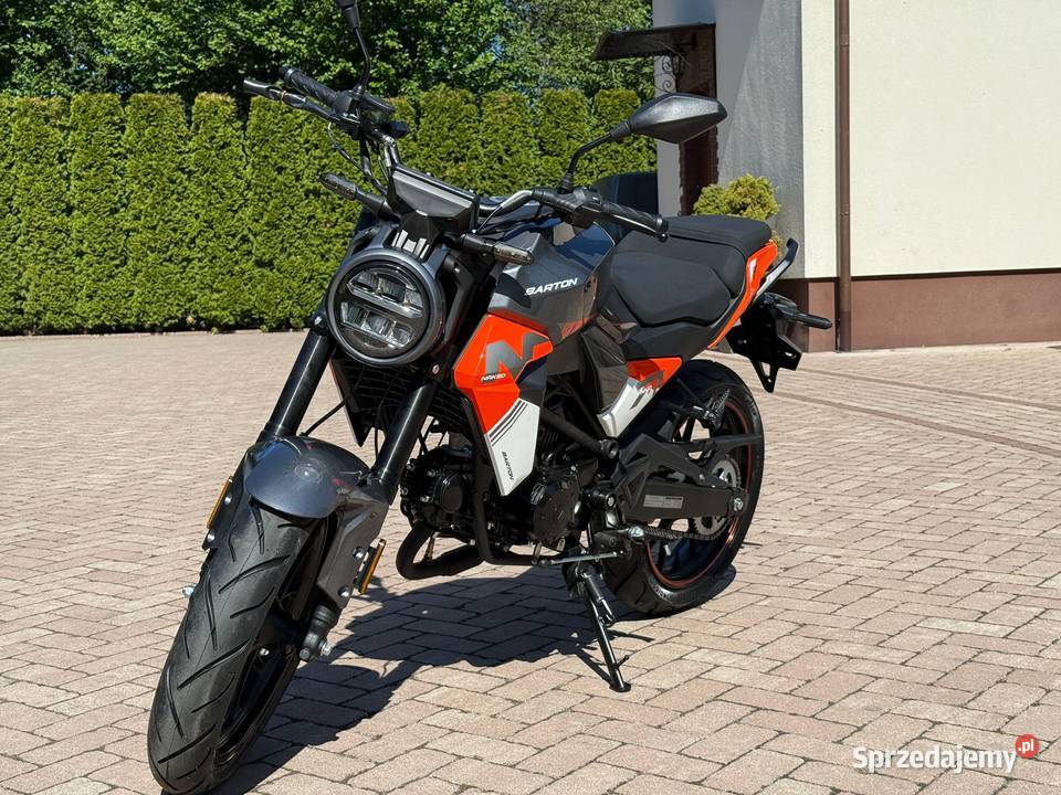 Sportowy motor Barton NAKED 50 NOWY Gwarancja